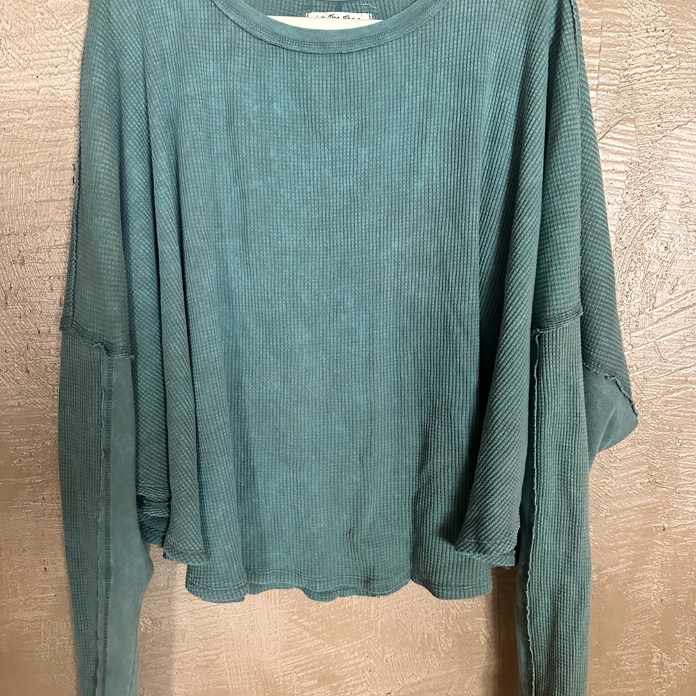 Free People Drop the Mic Long Sleeve Top - Picture 5 of 8